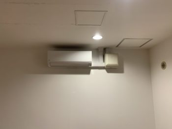 東京都大田区にてエアコン・ドレンアップ工事をしてきました！